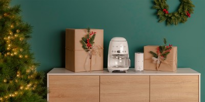 Cafetiera SMEG, crem - DCF02CREU