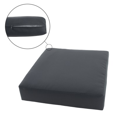 Canapea de grădină din ratan, gri/natural, MALORY