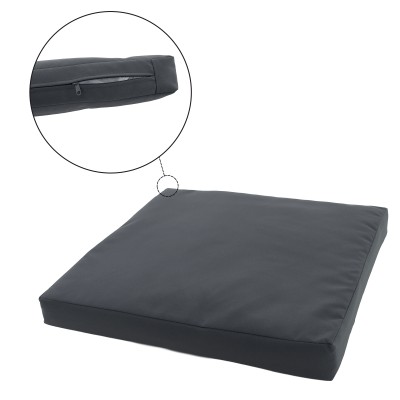 Canapea de grădină din ratan, gri/natural, MALORY