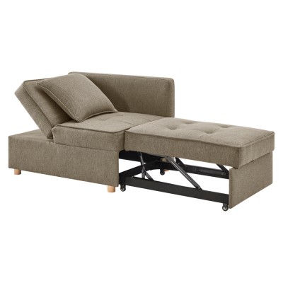 Canapea extensibilă, bej-maro, OSVALDO