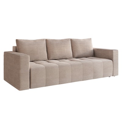 Canapea extensibilă, bej Taupe, LEONY