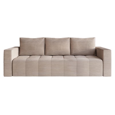 Canapea extensibilă, bej Taupe, LEONY