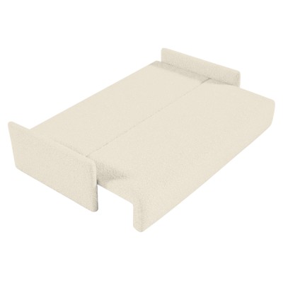 Canapea extensibilă, crem, ZERUS