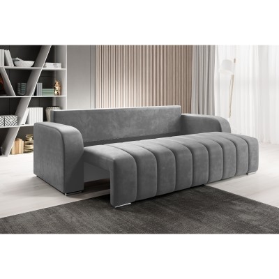 Canapea extensibilă, culoare gri, PORIMA