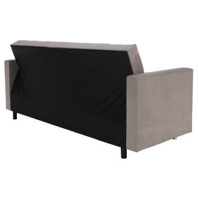 Canapea extensibilă, gri-bej Taupe, LILANA
