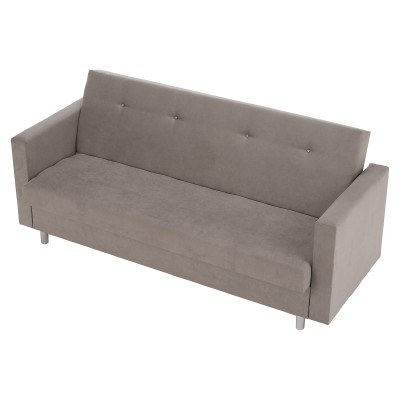 Canapea extensibilă, gri-bej Taupe, LILANA