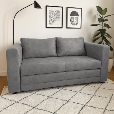 Canapea extensibilă, gri, BEJA