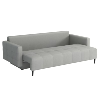 Canapea extensibilă, gri deschis, DORY