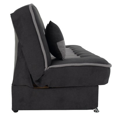 Canapea extensibilă, gri închis/gri deschis, PERSI