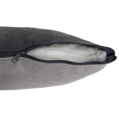 Canapea extensibilă, gri închis/gri deschis, PERSI