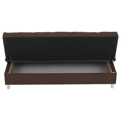 Canapea extensibilă, maro, ALADA