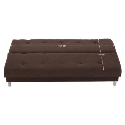 Canapea extensibilă, maro, ALADA
