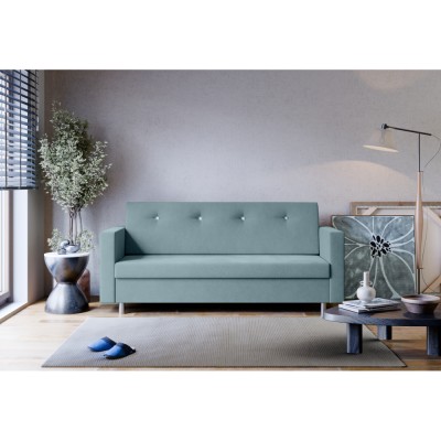 Canapea extensibilă, mentă, LILANA