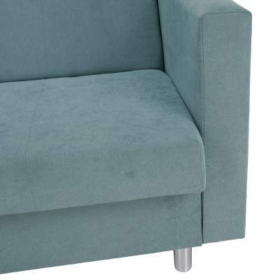 Canapea extensibilă, mentă, LILANA