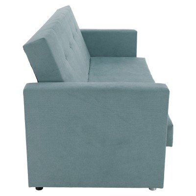 Canapea extensibilă, mentă, LILANA