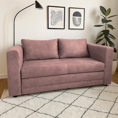 Canapea extensibilă, roz, BEJA