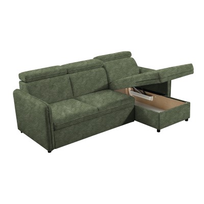 Canapea extensibilă, verde, ALECHANDRO B ROH