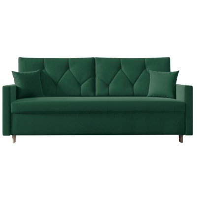 Canapea extensibilă, verde, VALEN