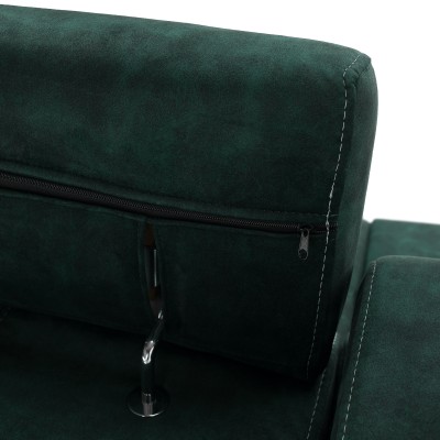 Canapea, smarald, pe stânga, MALAGA BIG