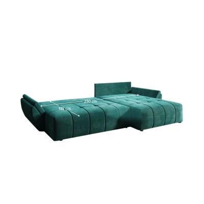 Canapea universală, smarald, BELD ROH