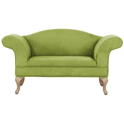 Canapea, verde/ stejar, FABRICIO
