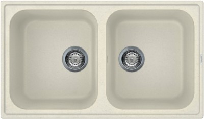 Chiuveta dublă SMEG, crem - LZ862P
