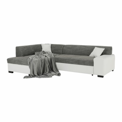 Colţar, alb/ gri, MINERVA 2