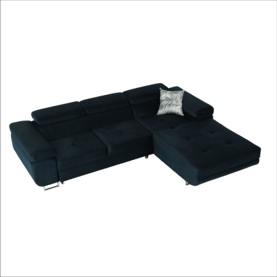 Colţar, albastru, model dreapta, AMARETA