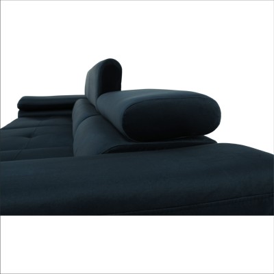 Colţar, albastru, model dreapta, AMARETA