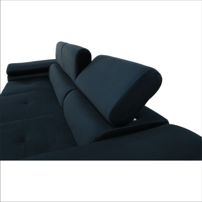 Colţar, albastru, model dreapta, AMARETA