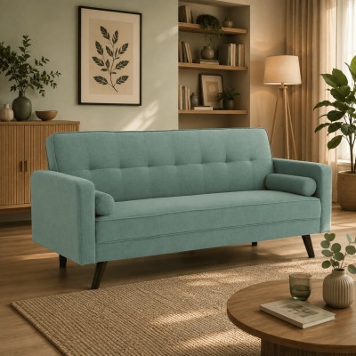 Colţar extensibil, material verde-mentol, OTISA