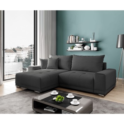 Colțar, gri închis, KEVIN