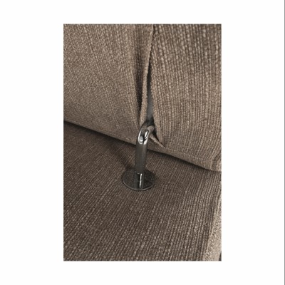 Colţar, maro/ bej, model stânga, AMARETO NEW