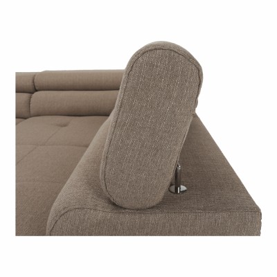 Colţar, maro/bej, model dreapta, AMARETO NEW