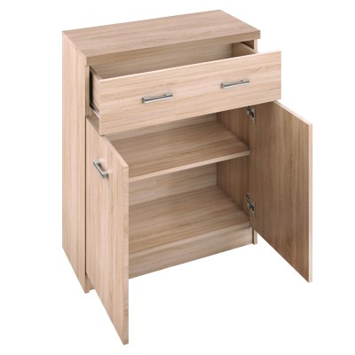 Comodă 2D1S/60, stejar Sonoma, TOPTY TIP 42