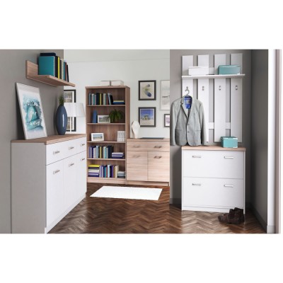 Comodă 2D1S/60, stejar Sonoma, TOPTY TIP 42