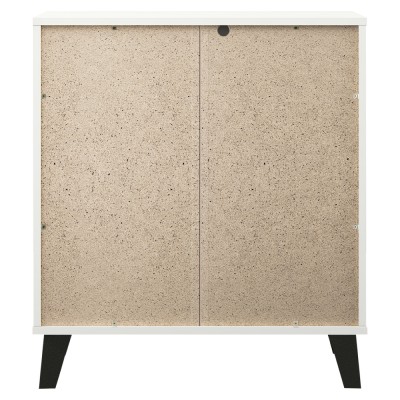 Comodă, albă, BOGAN NEW 3S70