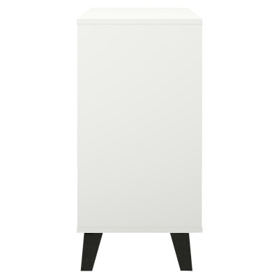 Comodă, albă, BOGAN NEW 3S70