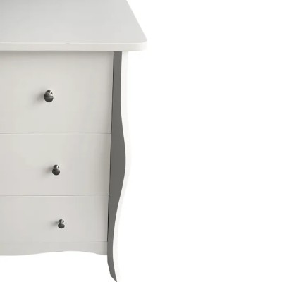 Comodă, albă, ELIANA