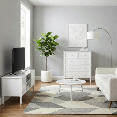 Comodă, albă, TEANA