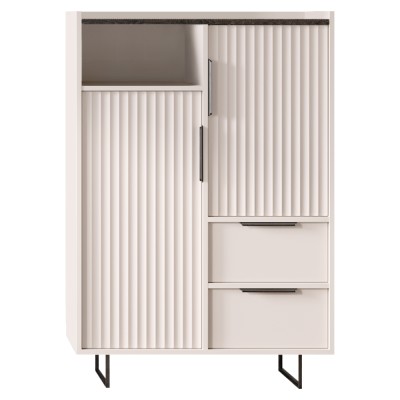 Comodă, caşmir/castan de nurcă arvadonna, FRESIO KOM2D2S