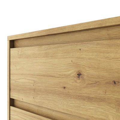 Comodă, stejar artisan, BOGAN NEW 5S40