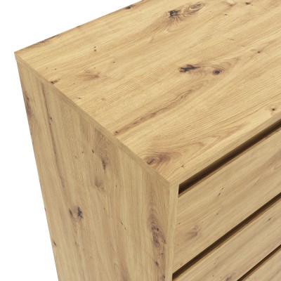 Comodă, stejar artisan, BOGAN NEW 5S40