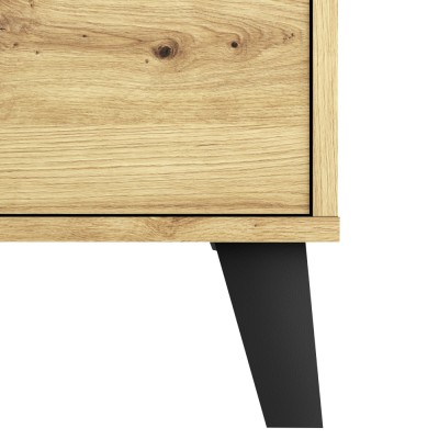 Comodă, stejar artisan, BOGAN NEW 5S40