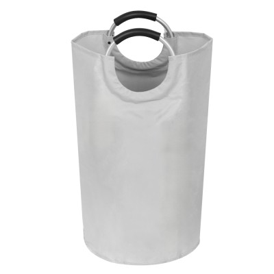 Coş de rufe din ţesătură, gri, DARILO