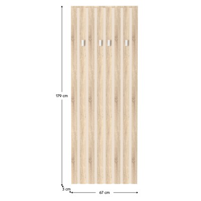 Cuier, stejar sonoma/caşmir, VERTIO WIE67