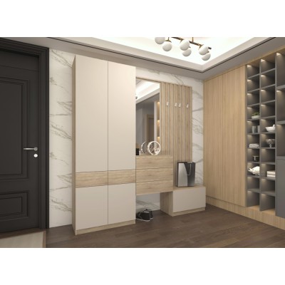 Cuier, stejar sonoma/caşmir, VERTIO WIE67