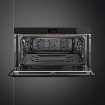 Cuptor incorporabil SMEG, negru - SFPR9604TNR