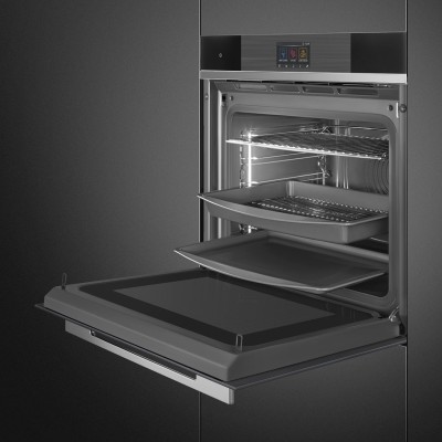 Cuptor incorporabil SMEG, negru - SO6104APN