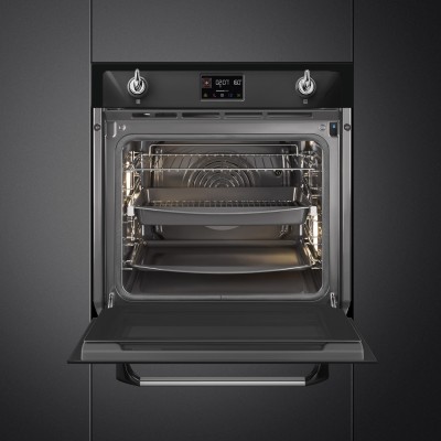 Cuptor incorporabil SMEG, negru - SOP6902S2PN